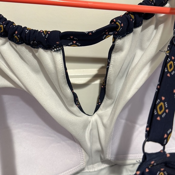 NWT Target swim X plus Kona sol tankini blue keyhole cut out brand new - Picture 5 of 5